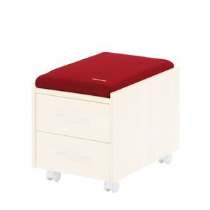 Poduška na kontejner, červená