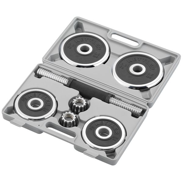 Činkový set malý, chrom, kufr