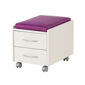 Poduška na kontejner, purpurová