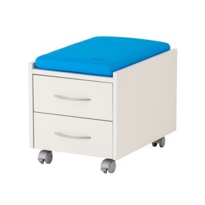 Poduška na kontejner, světle modrá