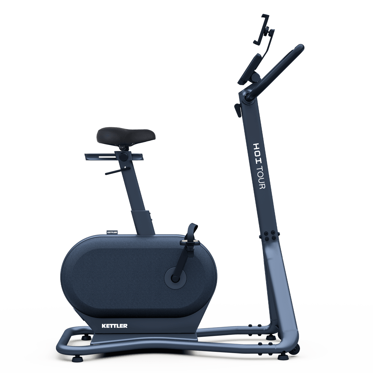 Kettler Vélo Ergomètre TOUR 400 – Vélo D'Exercice Électromagnétique Vertical