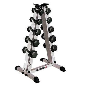 TOORX Párový stojan na činky